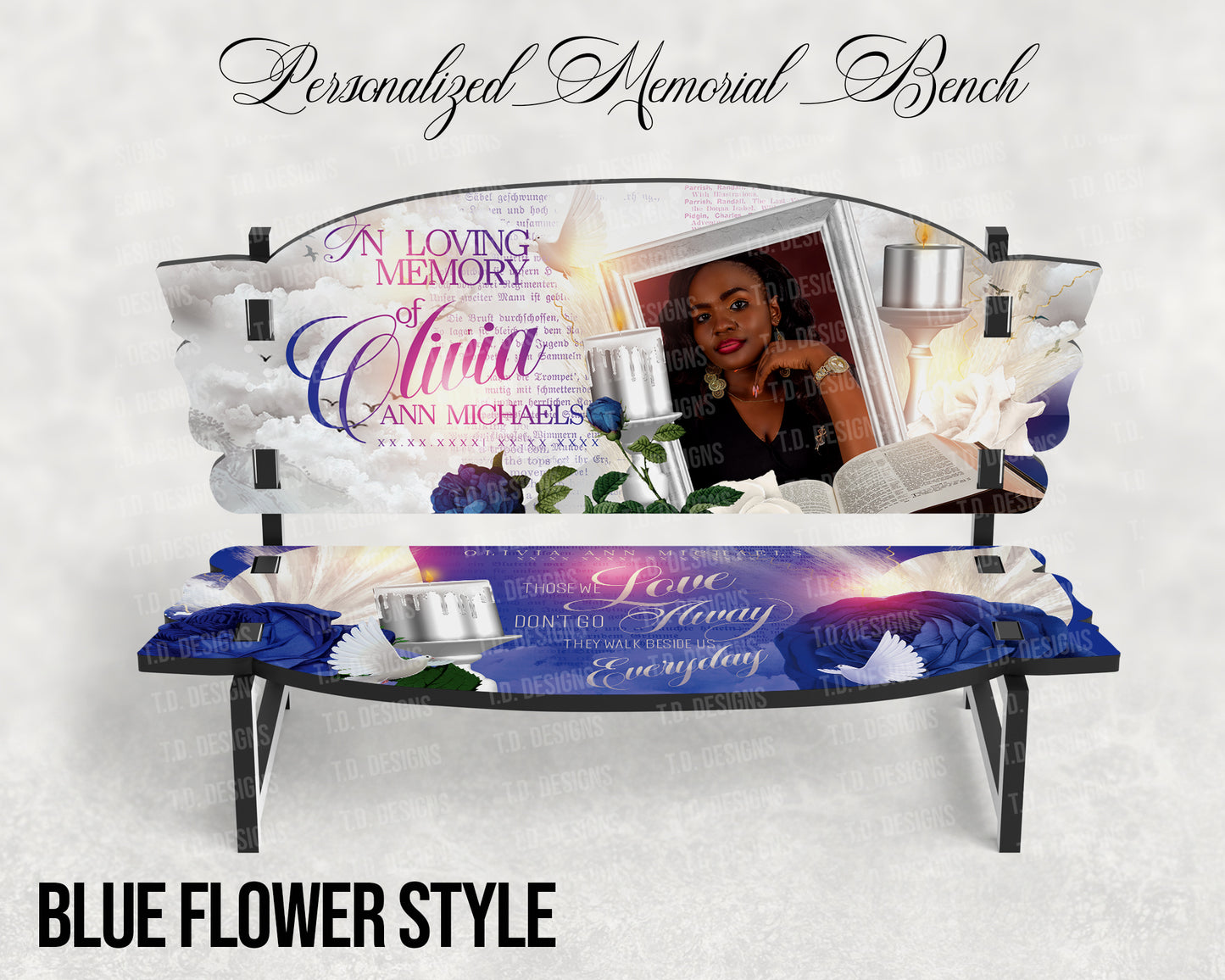 Personalized Bench Keepsake