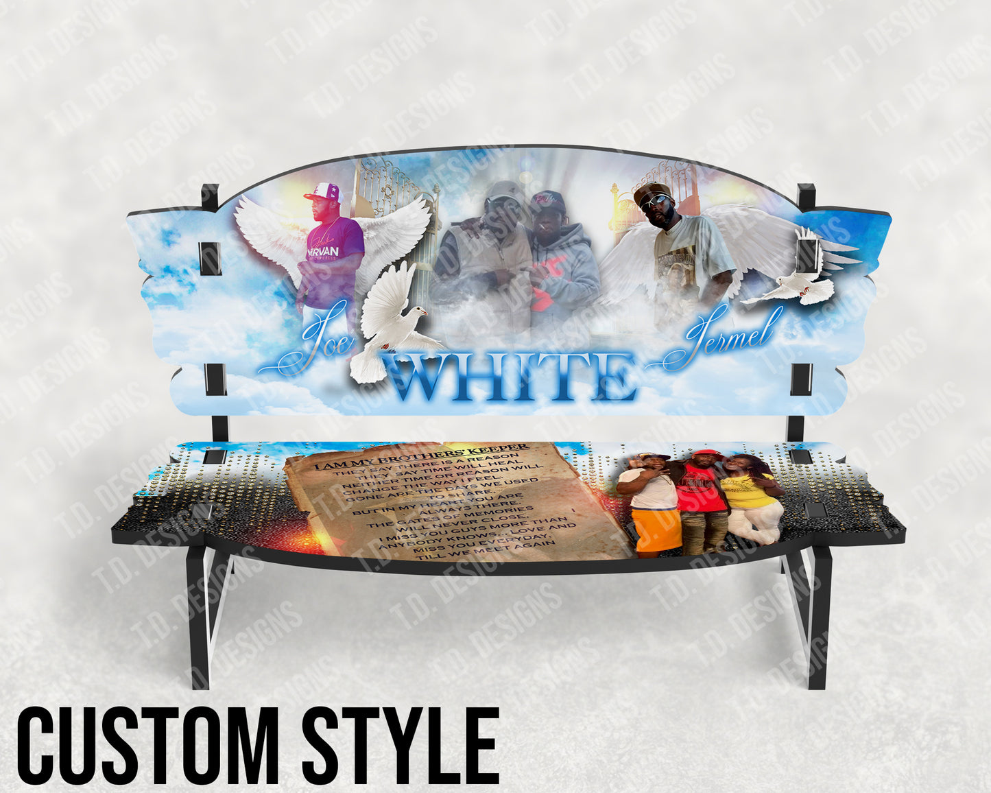 Personalized Bench Keepsake