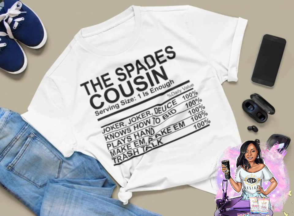 Cousin Nutrition Facts Shirt