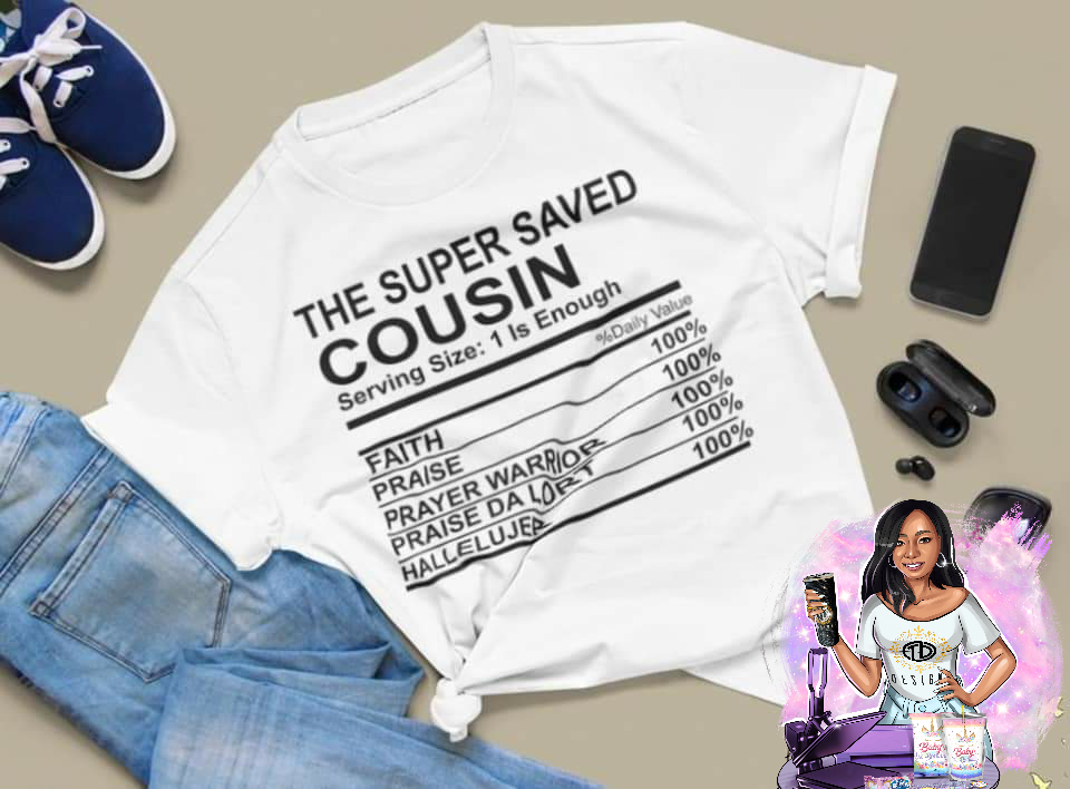 Cousin Nutrition Facts Shirt