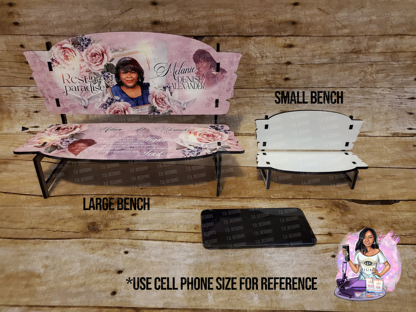 Personalized Bench Keepsake