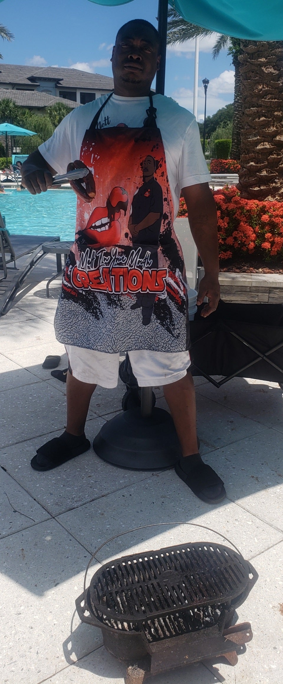 Melt in Your Mouth Creation All Over Print Apron