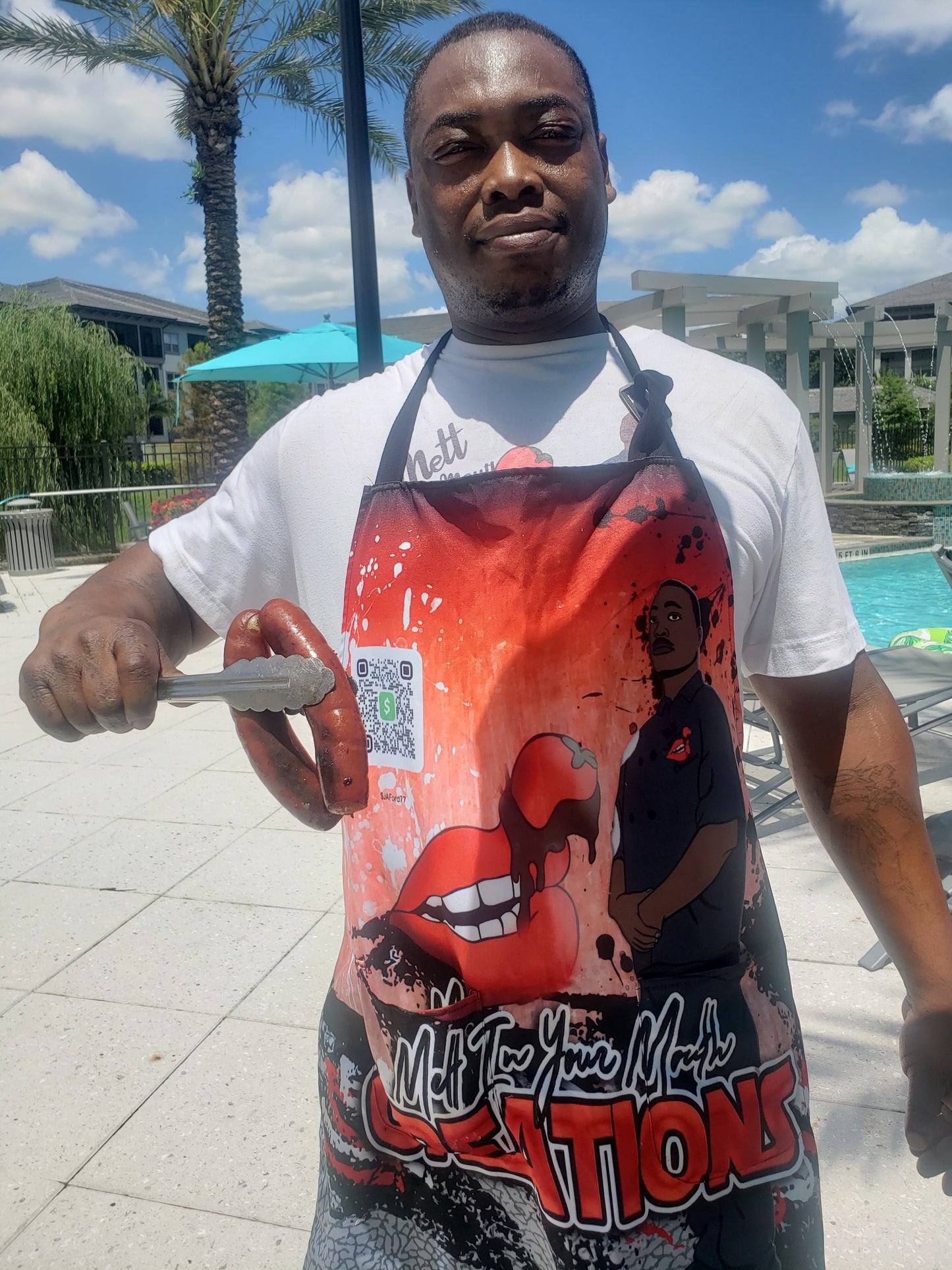 Melt in Your Mouth Creation All Over Print Apron