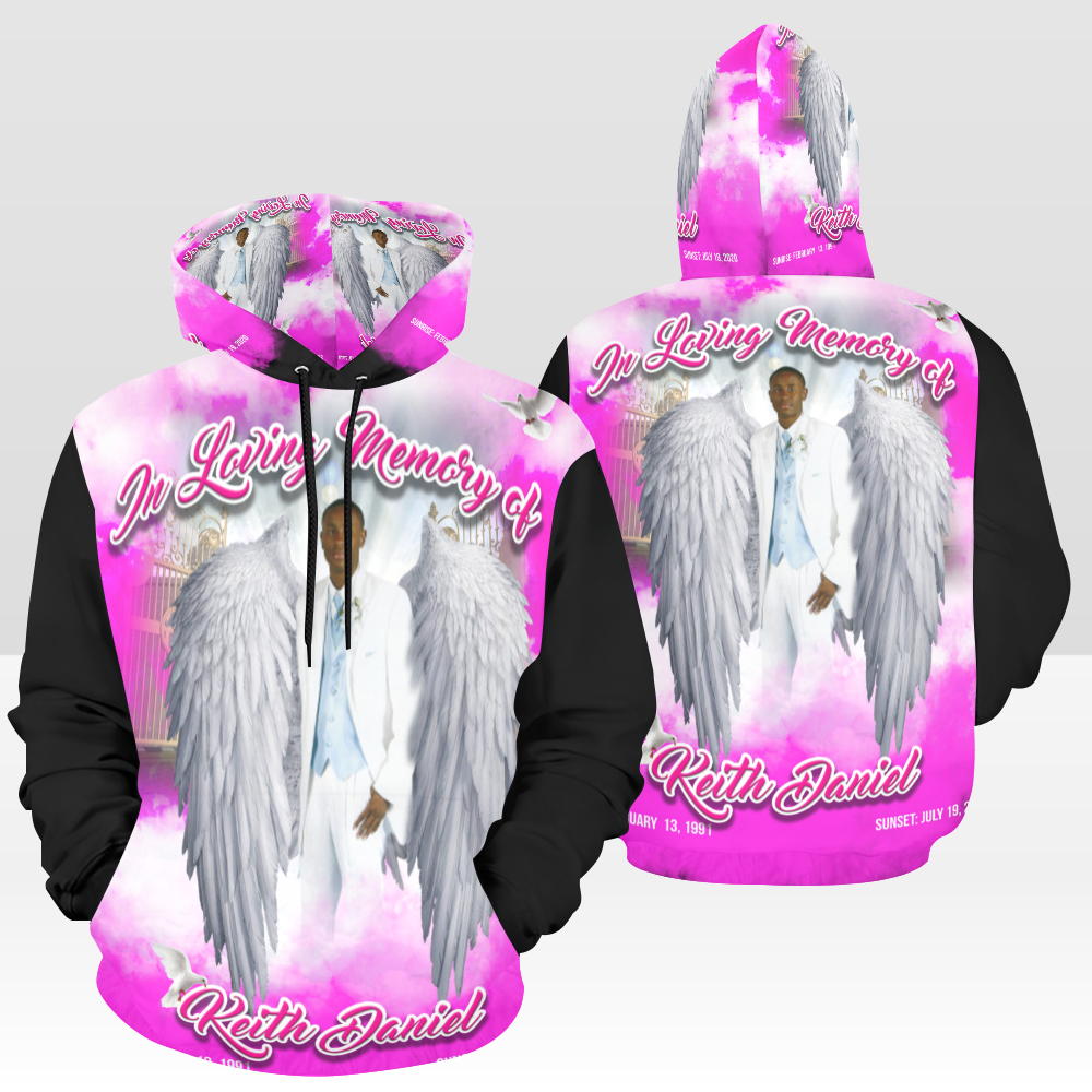 CUSTOM All Over Print Hoodie for Men
