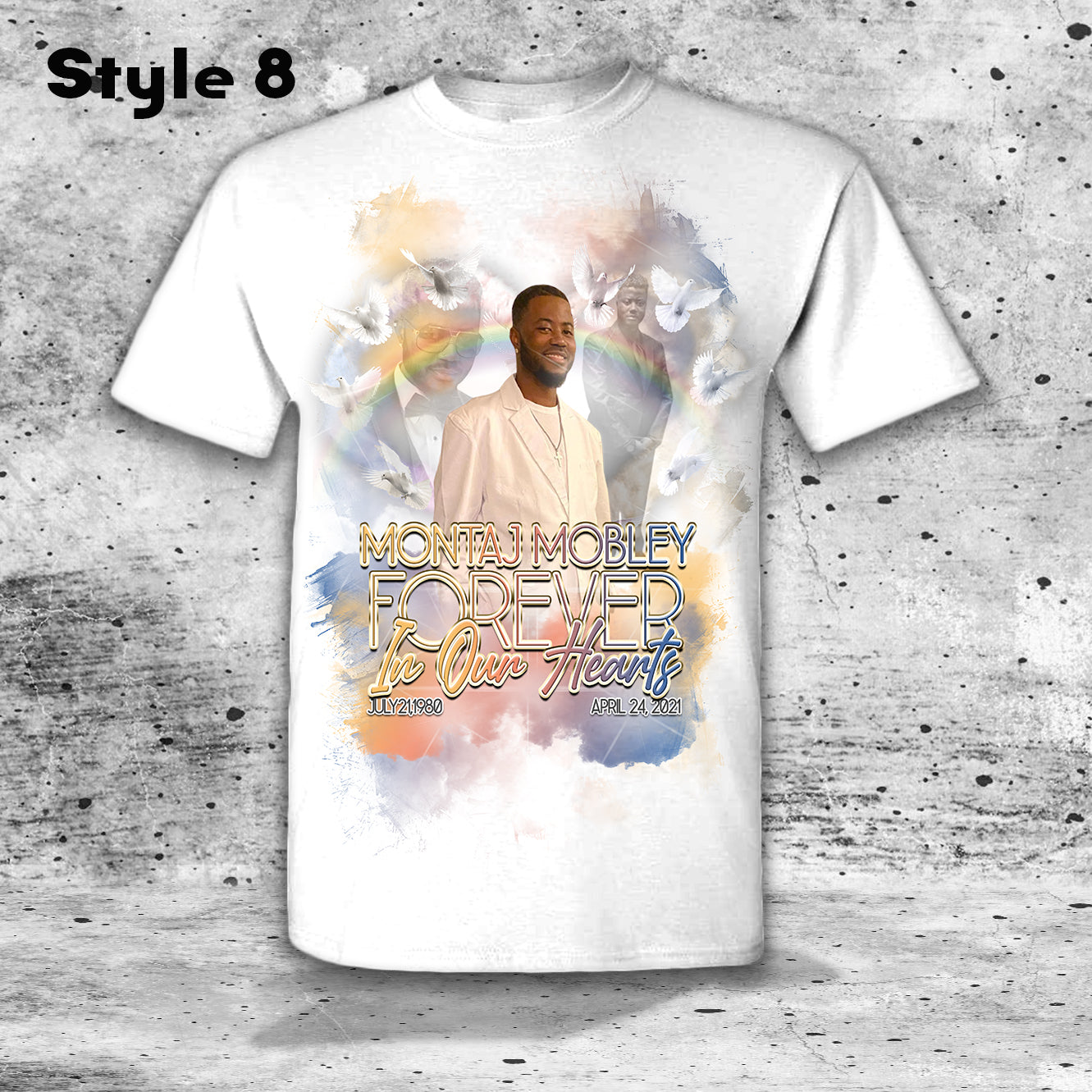 Personalized Memorial Design Shirt