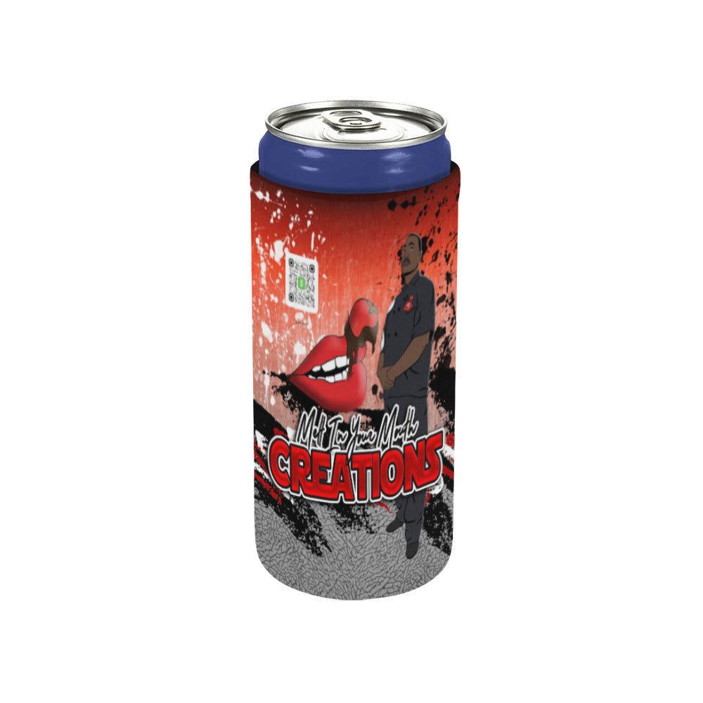 MELT IN YOUR MOUTH CAN KOOZIE Neoprene Can Cooler