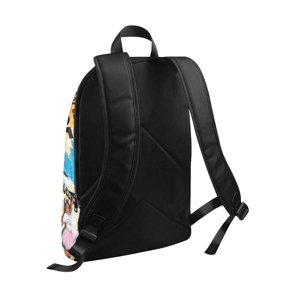 Black Girl Amazing little girl  Backpack