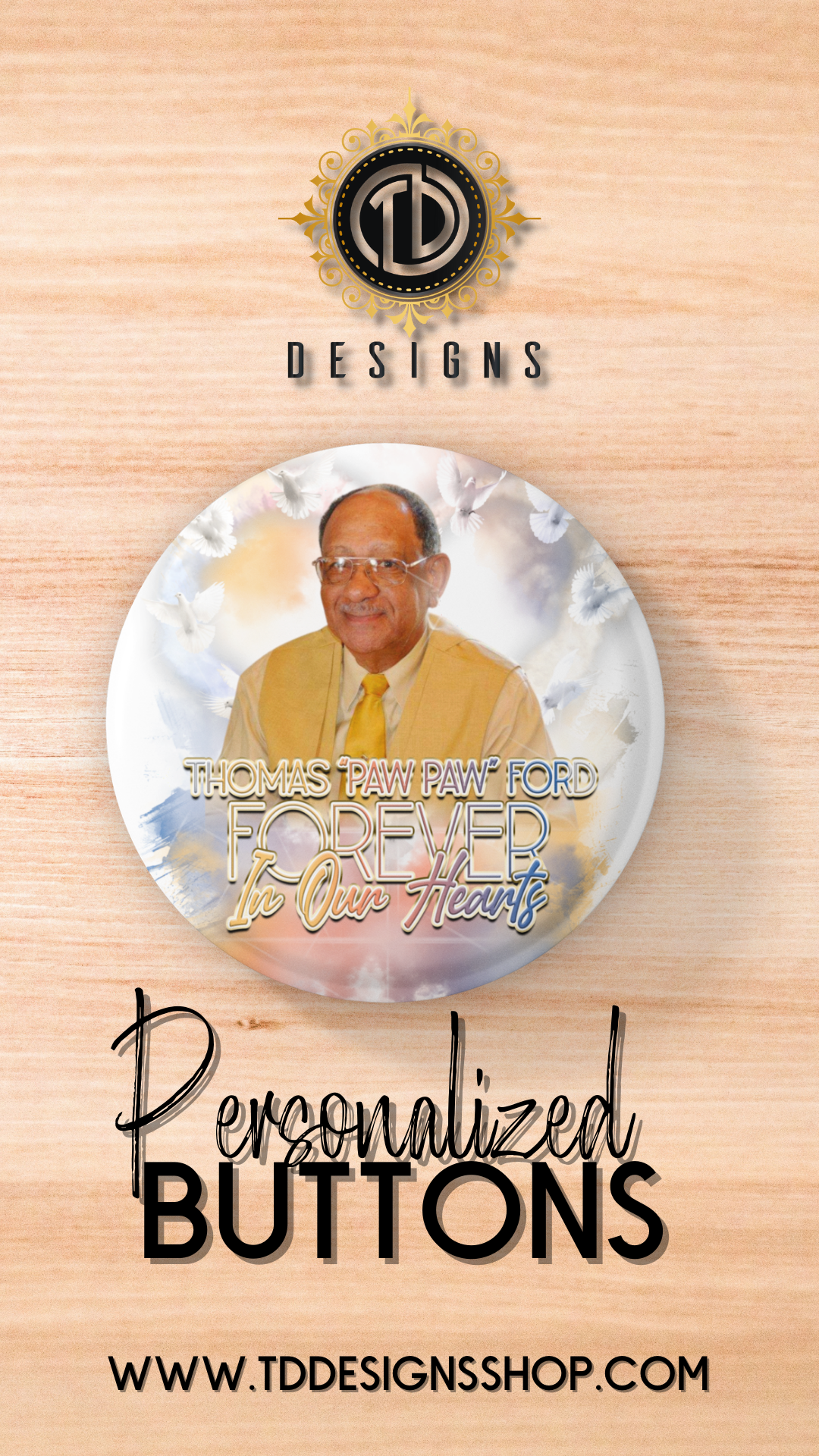 Personalized Buttons