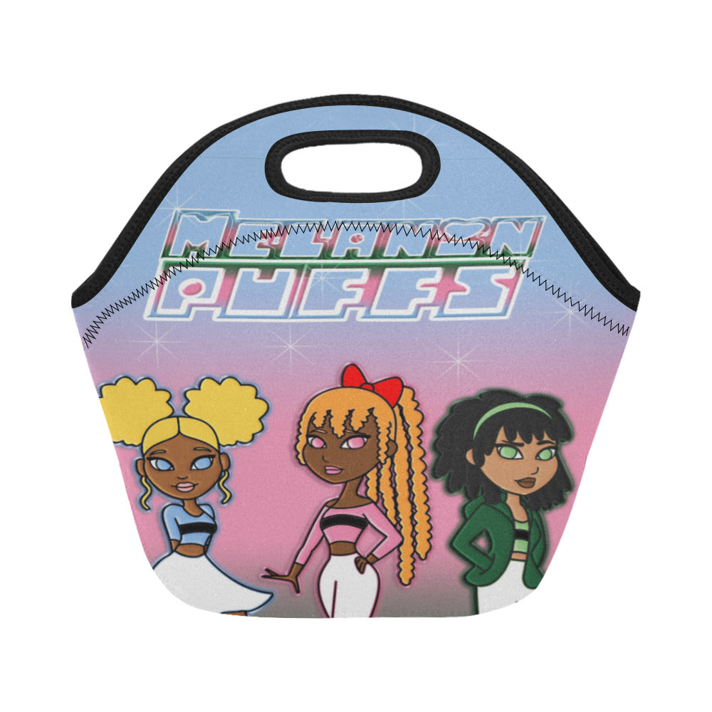 Melanin Puff Girls Lunch Bag