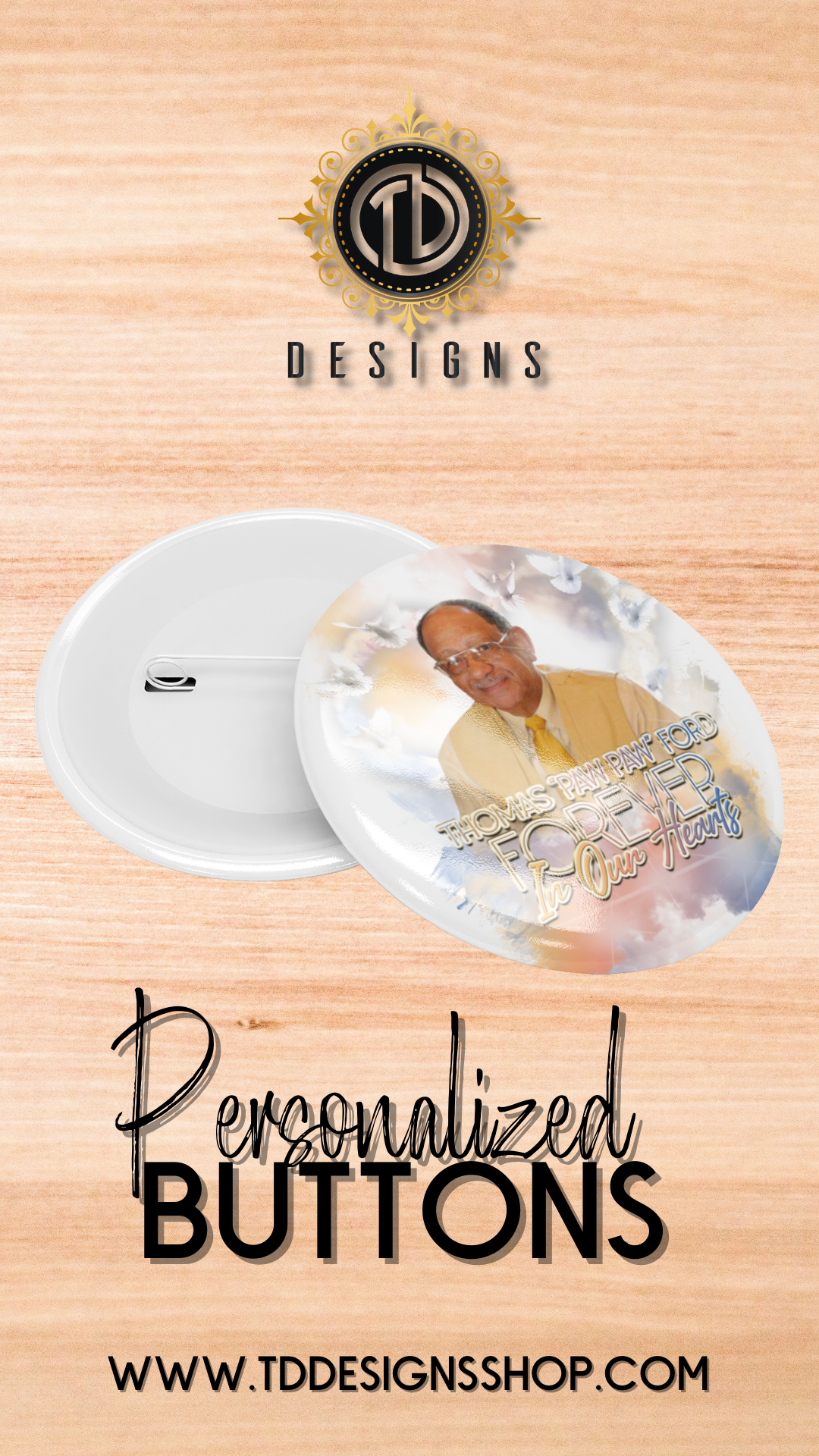 Personalized Buttons