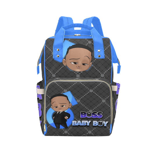 Bossy Baby Boy Multi-Function Diaper Backpack