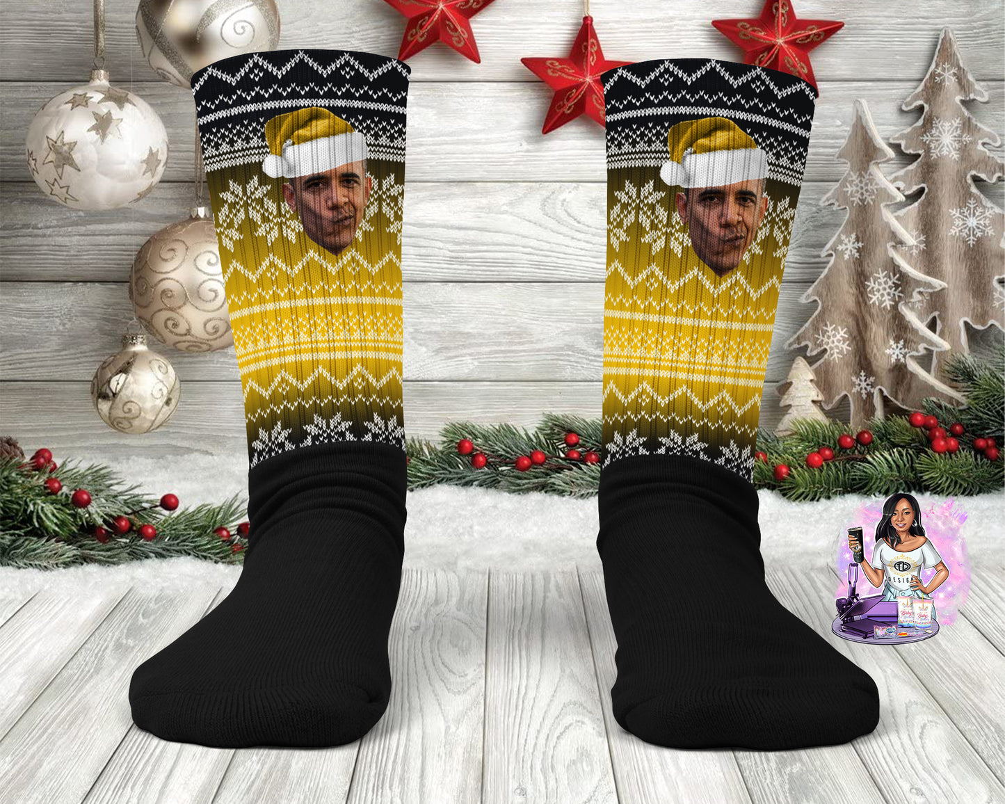 Christmas Ugly Christmas sweater socks