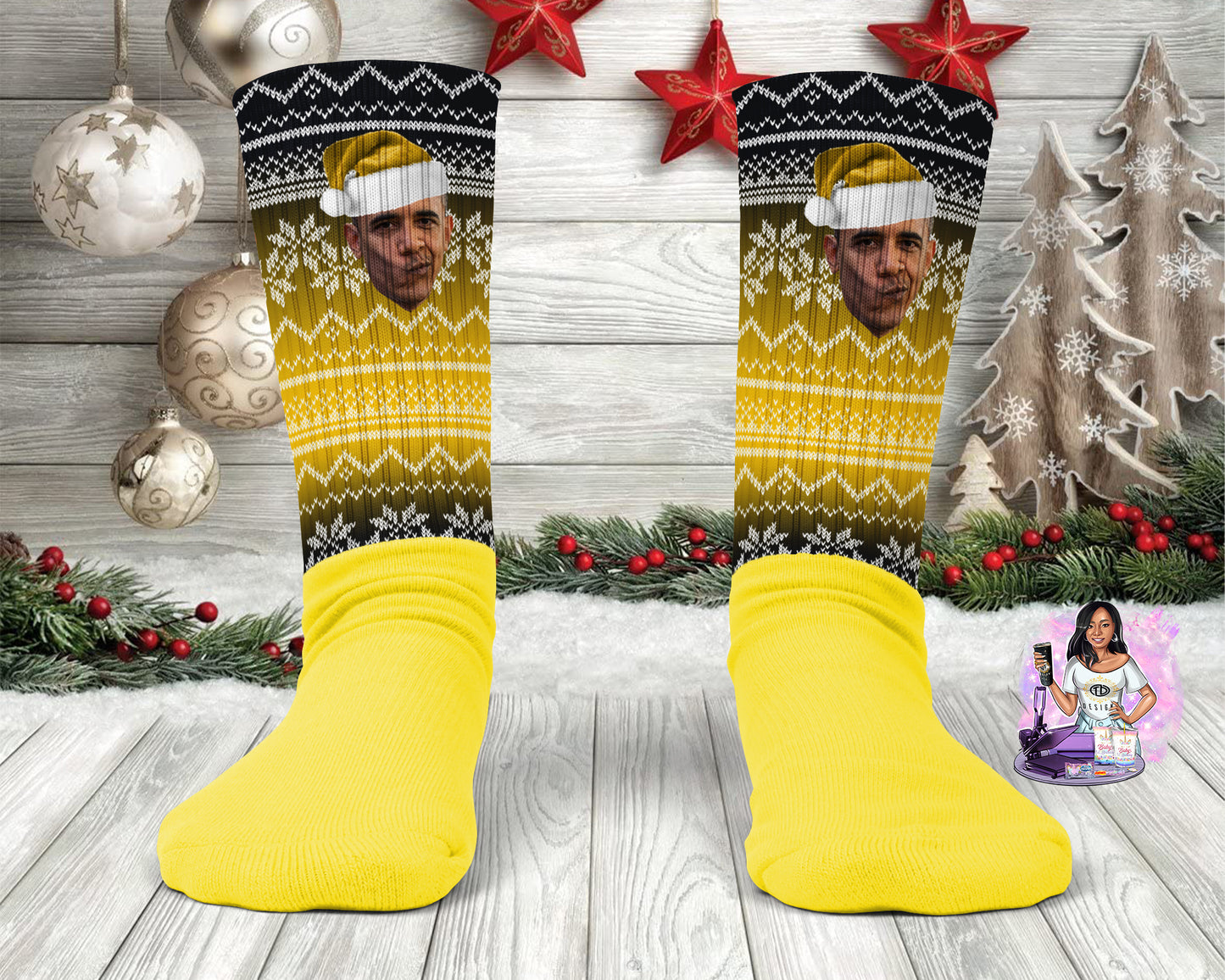 Christmas Ugly Christmas sweater socks