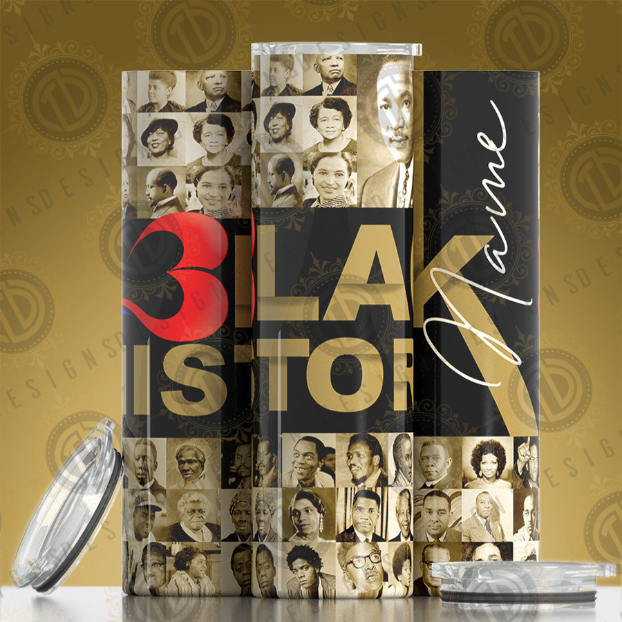 Black History tumbler