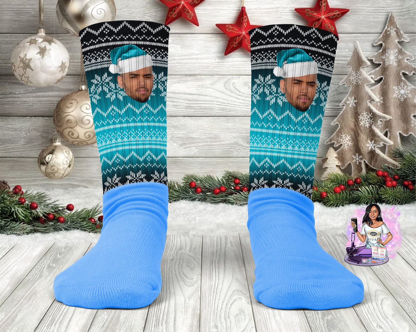 Christmas Ugly Christmas sweater socks