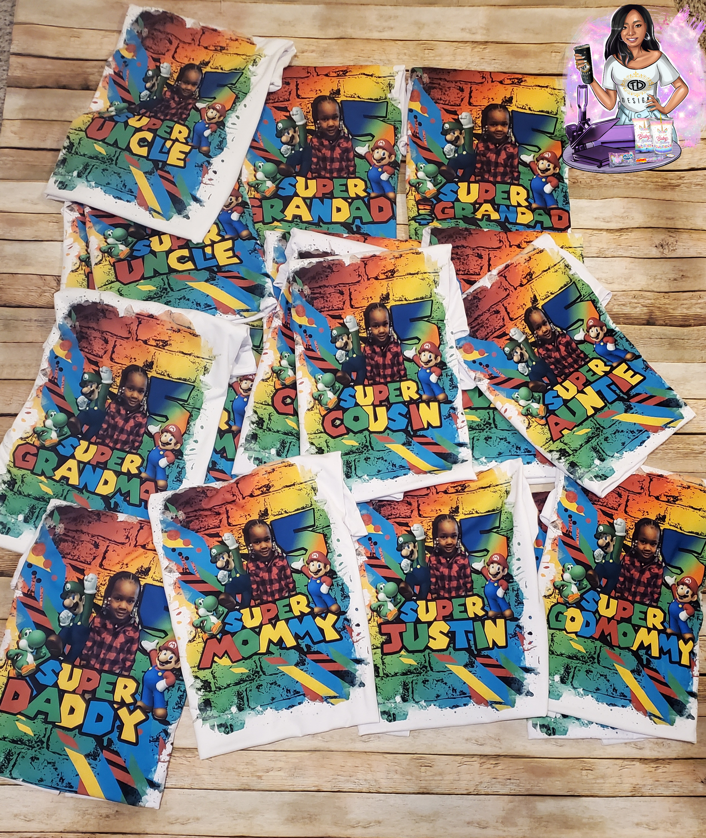 Family kids Birthday shirts2