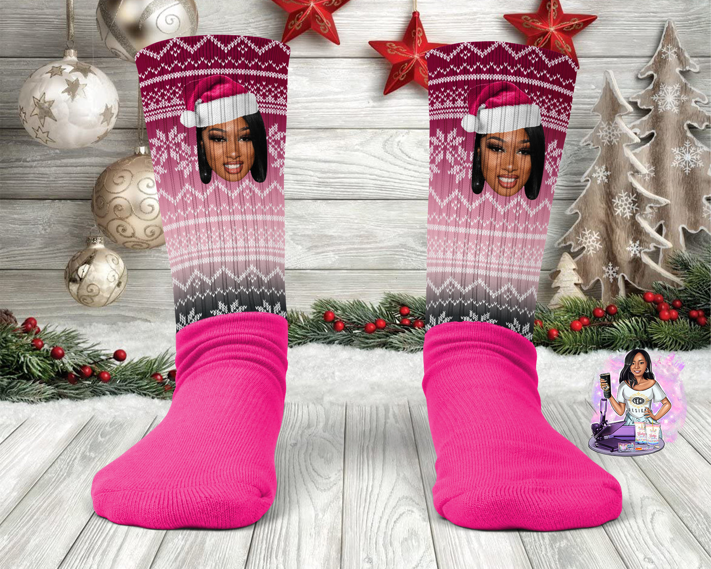 Christmas Ugly Christmas sweater socks