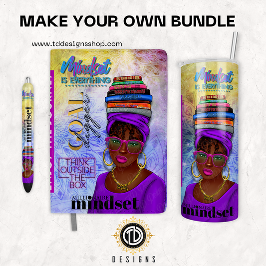 "Mindset is Everything" Journal,  that you can Bundle
