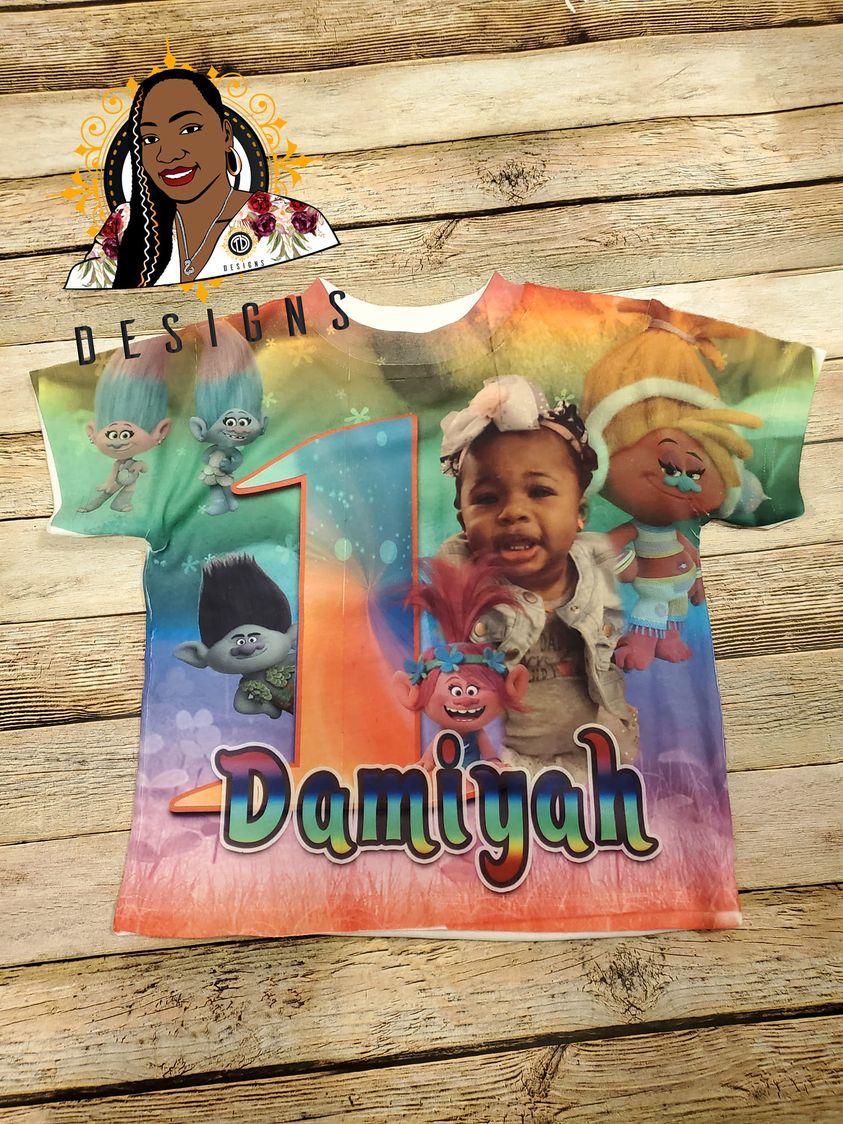 Custom themed family shirts