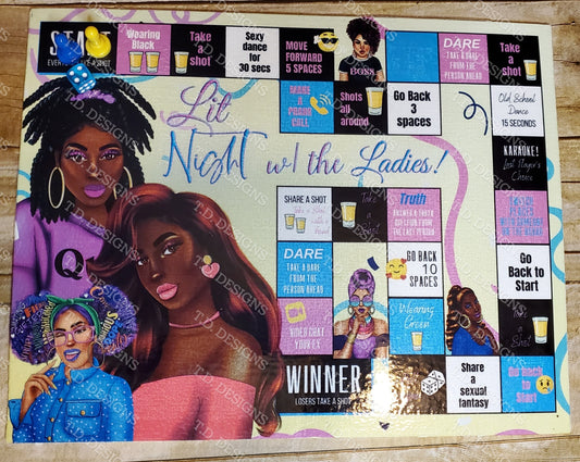 Lit Night with the Ladies Board Game
