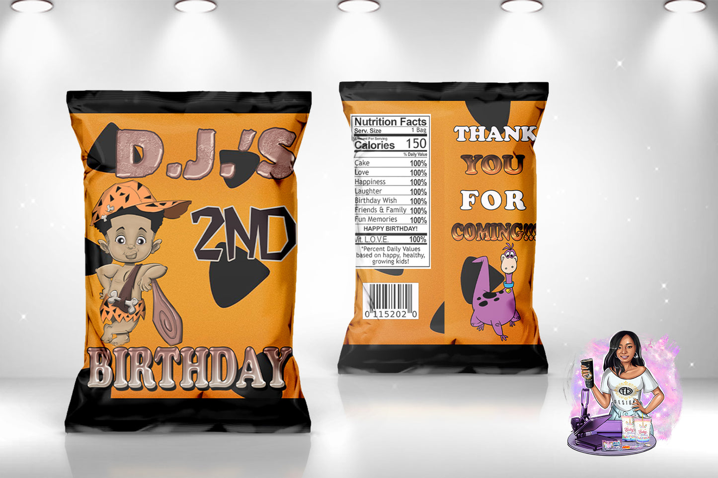 Personalized Chip Bag Favors