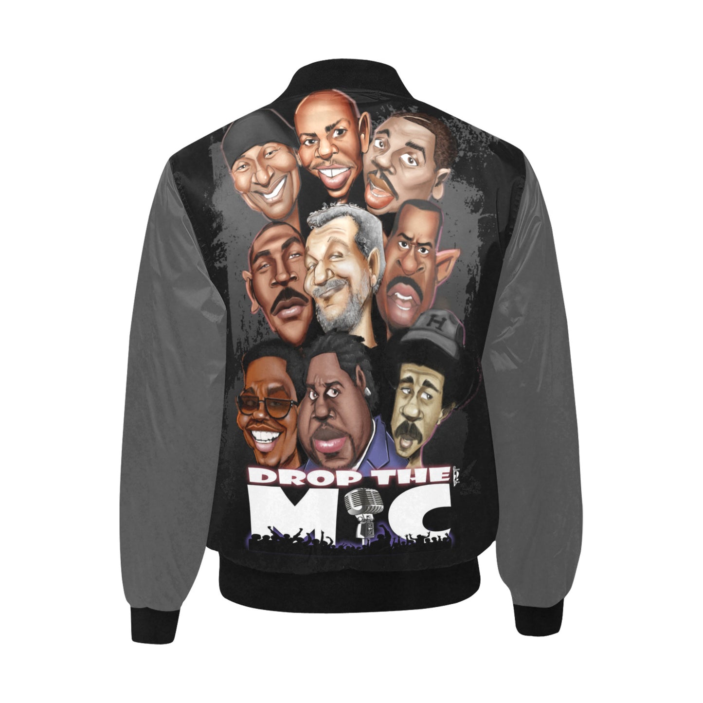 Kings of Comedy Quilted Bomber Jacket for Men