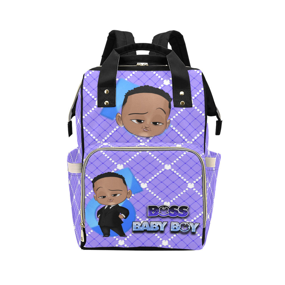 Bossy Baby Boy Multi-Function Diaper Backpack