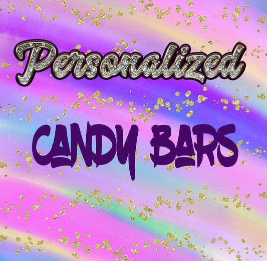 Personalized Candy Bars