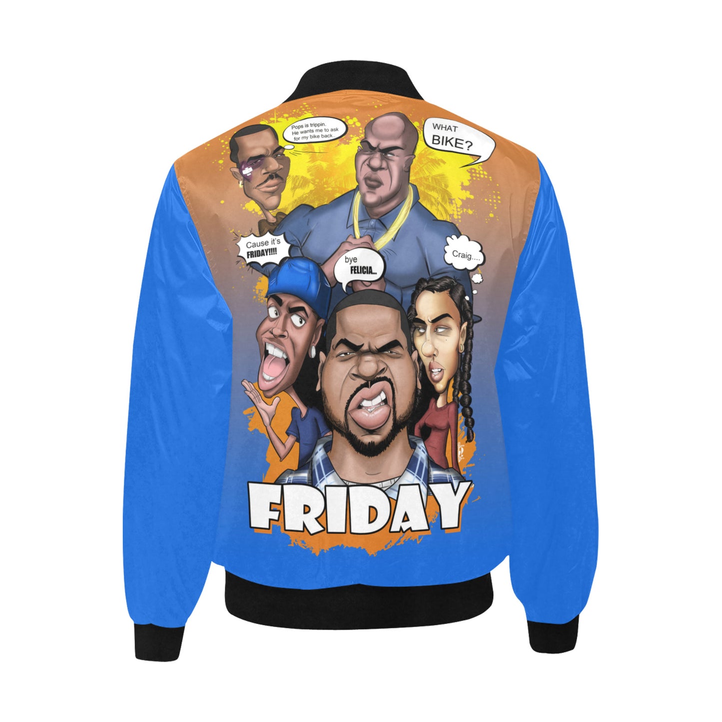 Friday  Quilted Bomber Jacket for Men