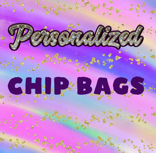 Personalized Chip Bag Favors