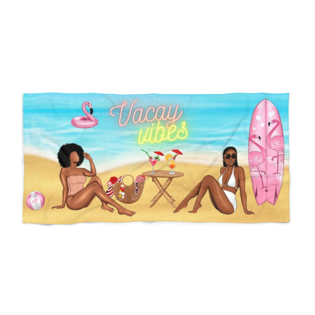 Vacay Vibes Beach Towel