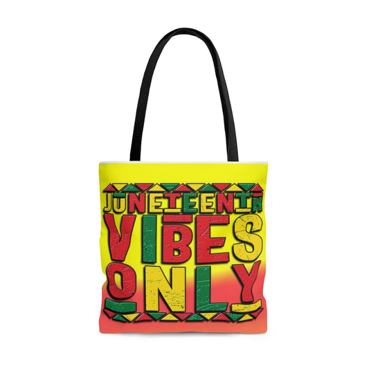 Juneteenth vibes only Tote Bag