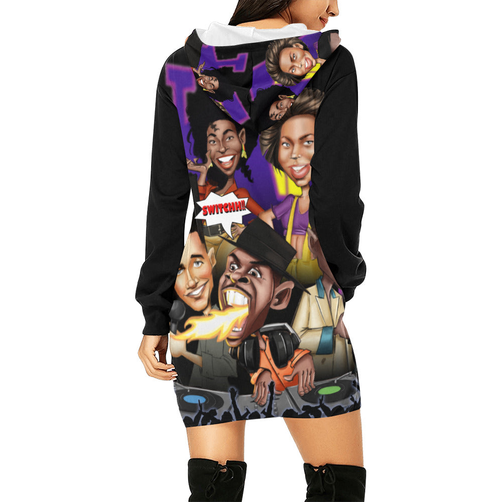 HousePartyRemix Hoodie Mini Dress