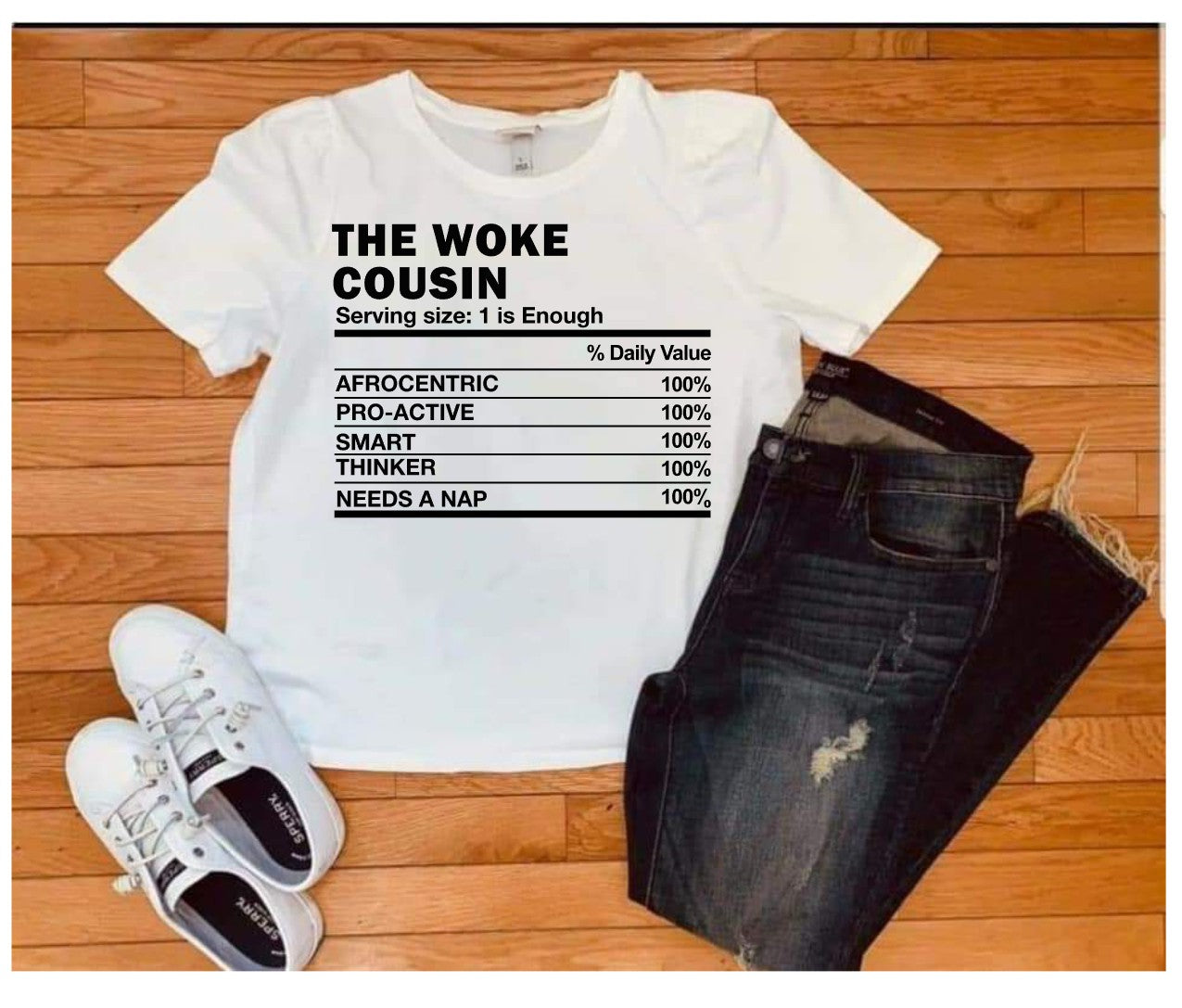 Cousin Nutrition Facts Shirt